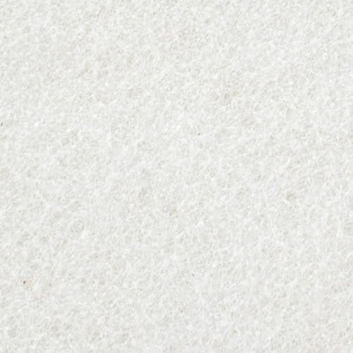 White Buffing and Polishing Pad with Hook and Loop Back | Apply Hard Wax Oils and Stain (20, 5 inch)