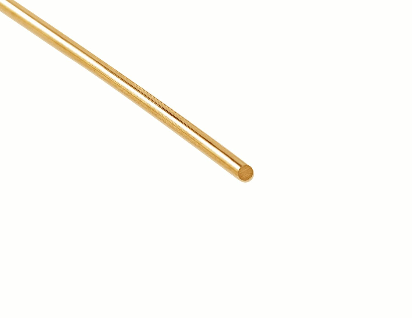 14 Gauge, Jeweler's Brass Wire, Red Brass, Round Dead Soft CDA #230 Alloy Jewelry Grade - 4oz (21FT) by CRAFT WIRE