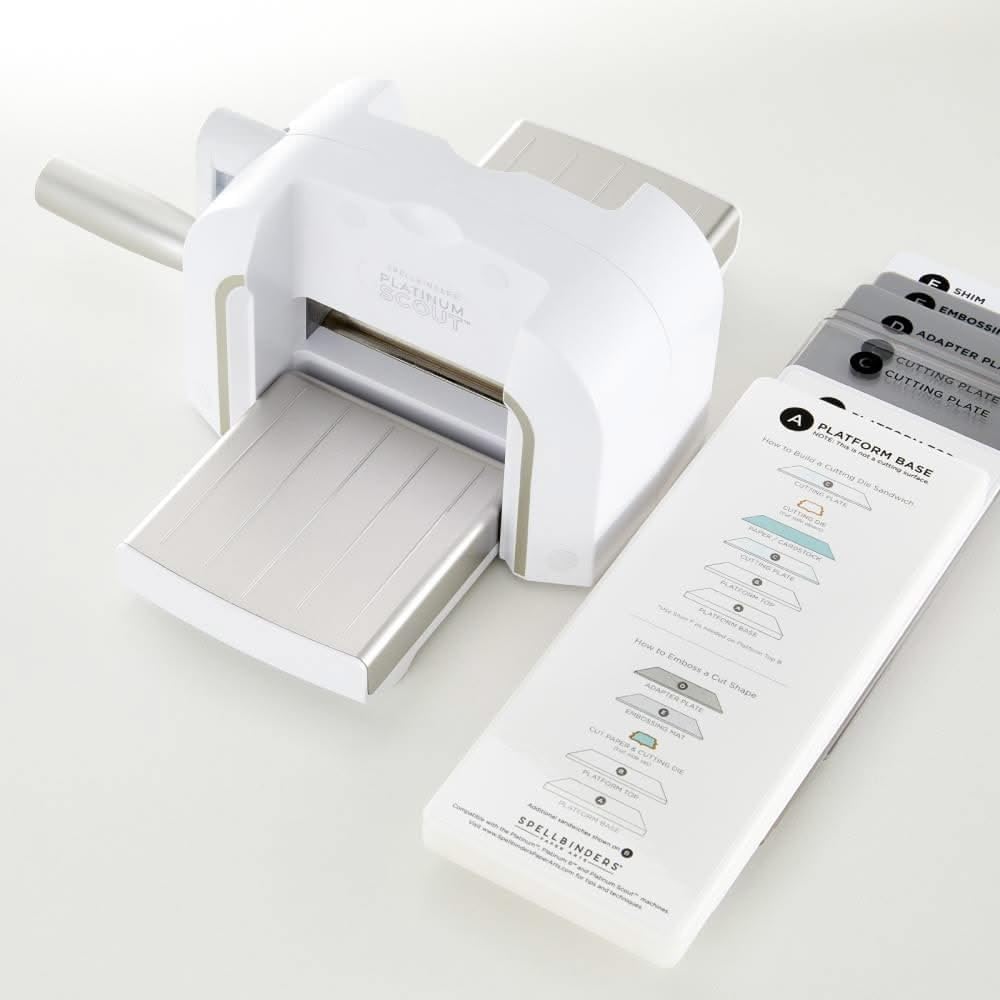 Spellbinders Platinum Die Cutting and Embossing Machine (3.5 Inch Platform)