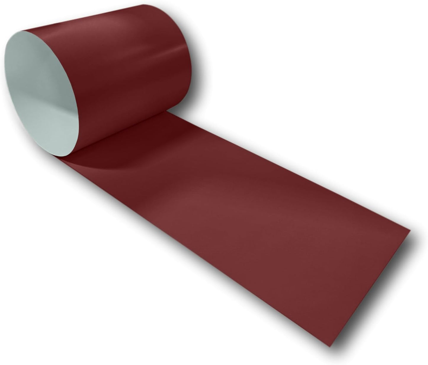 Eagle 1-24 Gauge KYNAR 500 Sheet Metal Flashing Rolls-10 FT Long-Heavy Duty-Commercial Grade-Roofing Flashing, Fascia Cover, Coping Cap-Multiple Sizes (36" x 10 FT, Colonial Red)