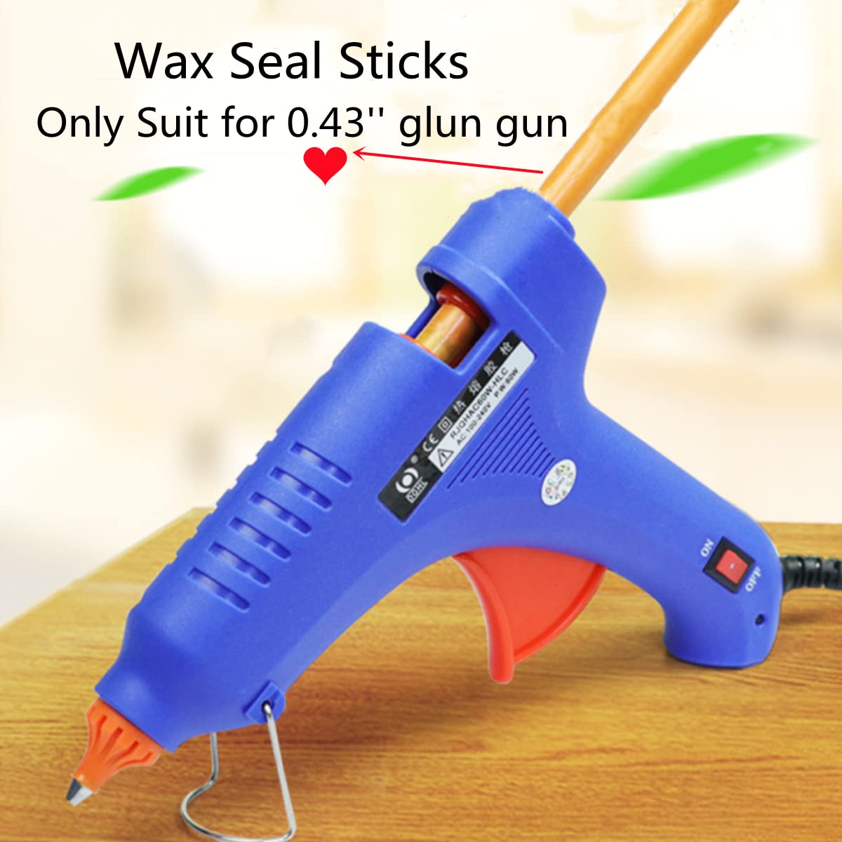 Bronze Wax Sealing Sticks, ONWINPOR 10pcs Glue Gun Wax Seal Sticks for Wax Seal Stamp, Melting Wax Seal Sticks for 0.43'' Glue Gun Wax Sealing Sticks (Antique Gold)