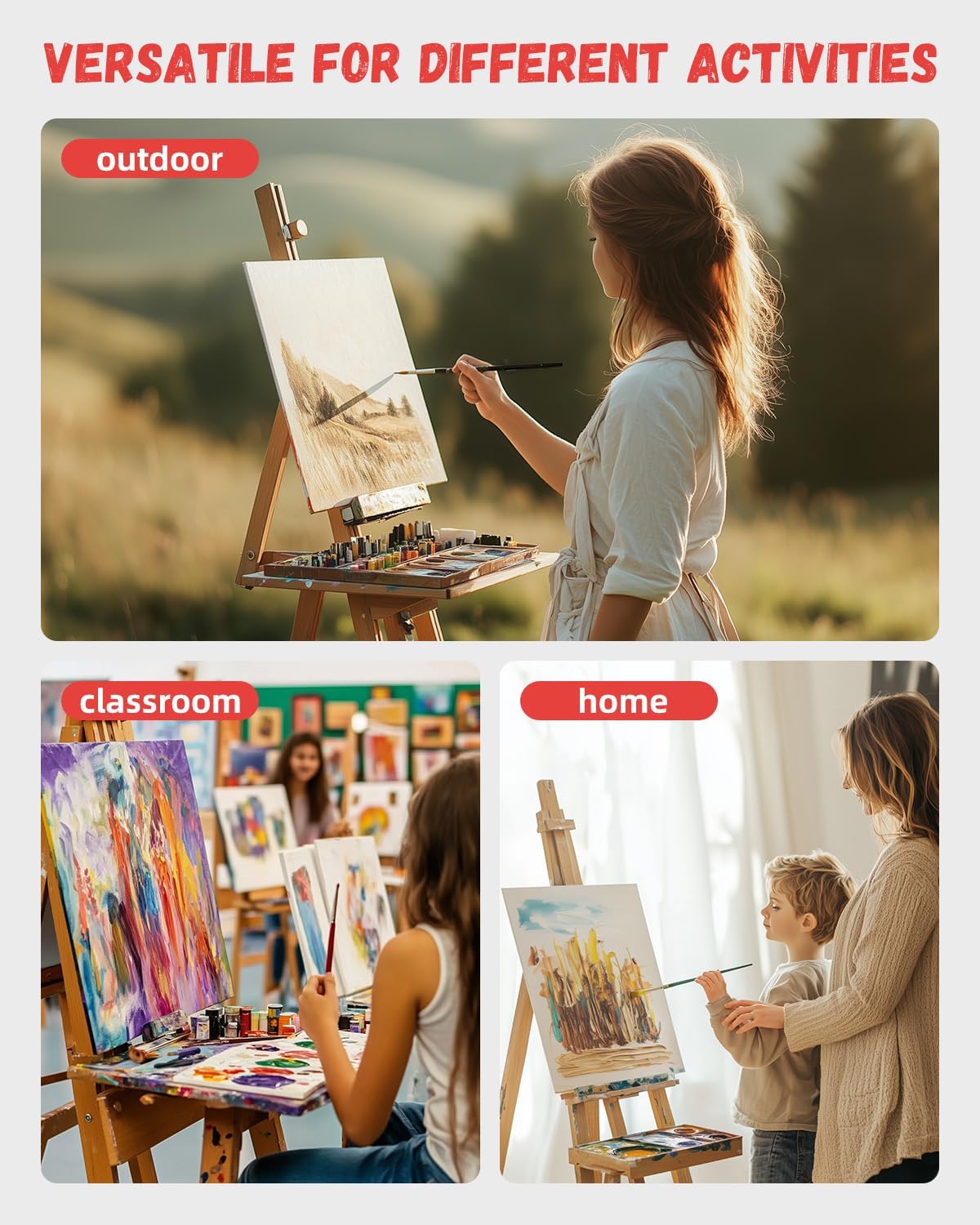 Simetufy 30 Pack Canvas Boards for Painting 11 x 14 inch, Blank Canvas Panels- Gesso Primed Acid-Free 100% Cotton for Acrylics Oil Watercolor Tempera Paints