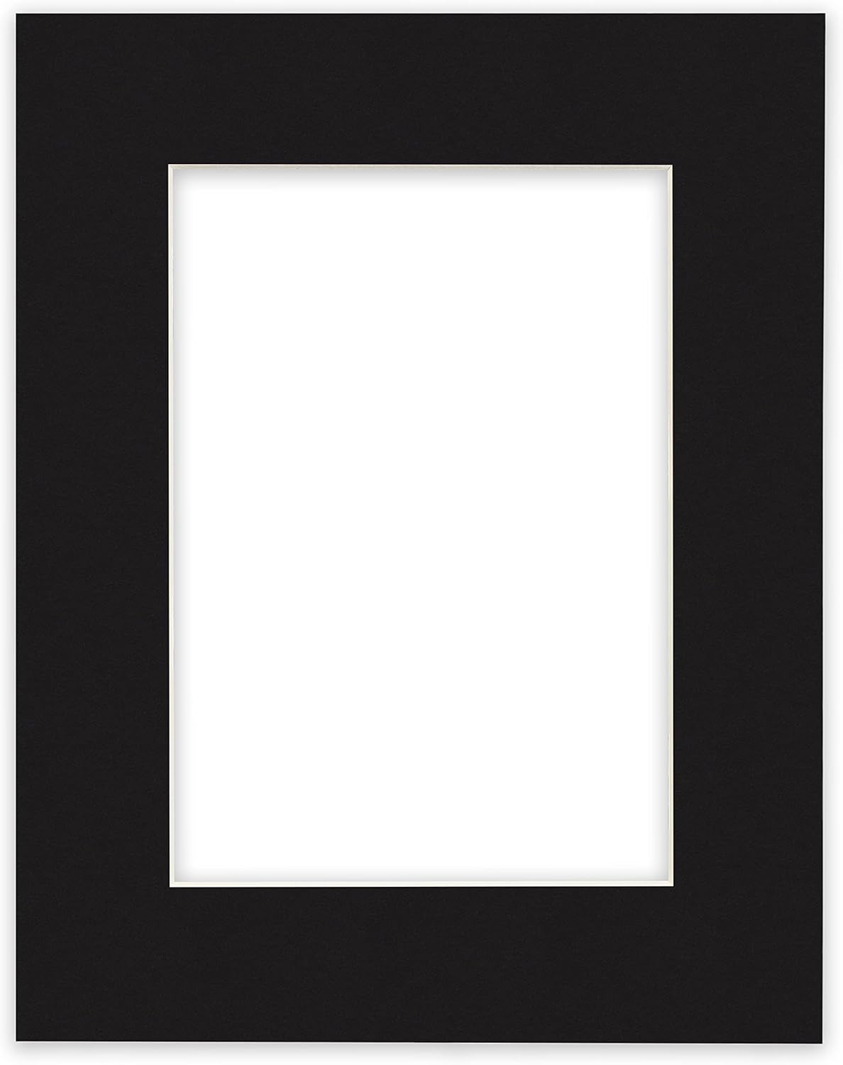 Craig Frames B221 Pre-cut Mat Board for 16x16 Print, 20x20, Smooth Black