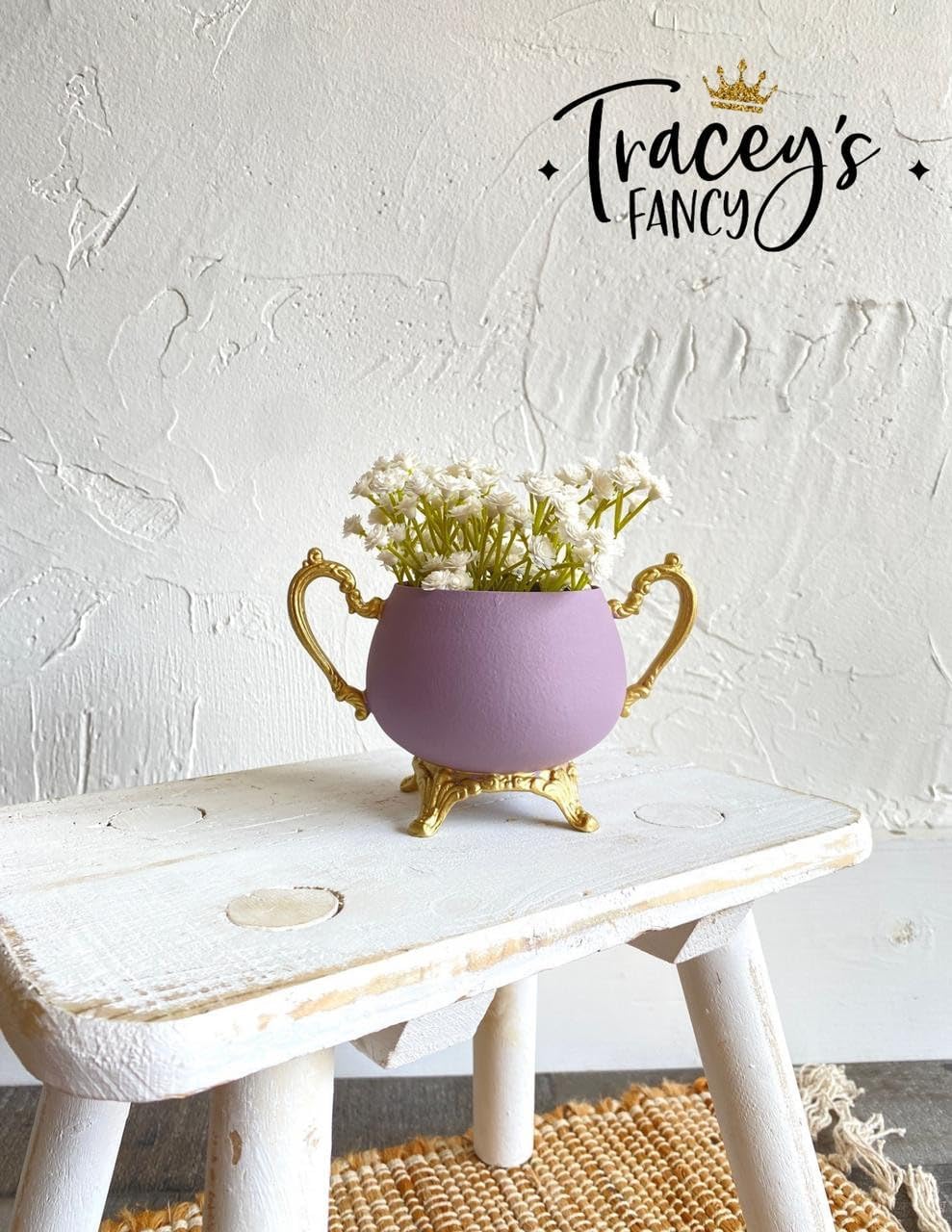 Dixie Belle Paint Company Chalk Finish Furniture Paint - Secret Path (8oz) - Matte Dusty Lilac Chic Chalk Mineral DIY Furniture Paint