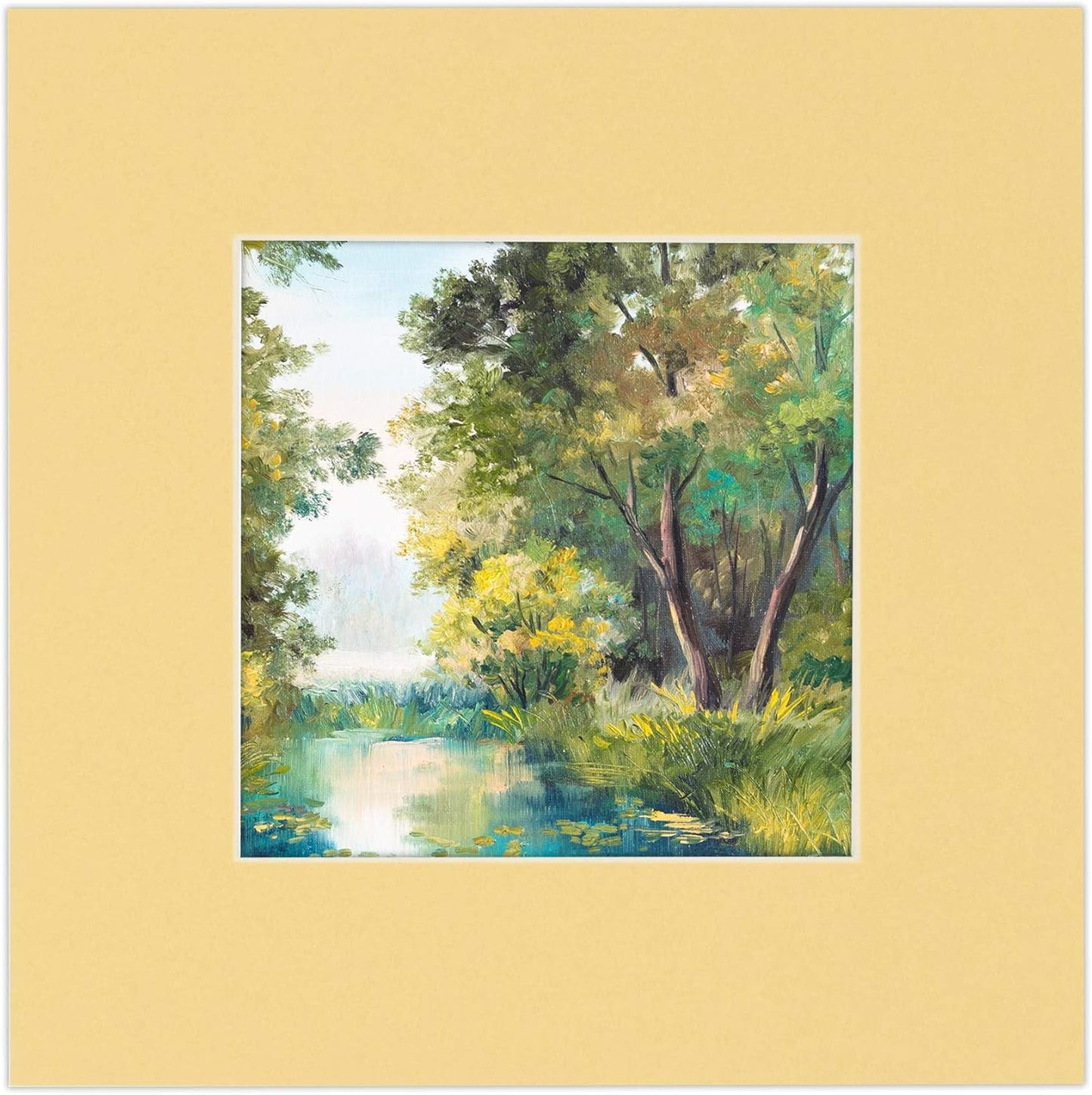 6x8 Mat for 8x10 Frame - Precut Mat Board Acid-Free Marzipan Beige 6x8 Photo Matte Made to Fit a 8x10 Picture Frame, Premium Matboard for Family Photos, Show Kits, Art, Picture Framing, Pack of 1 Mat