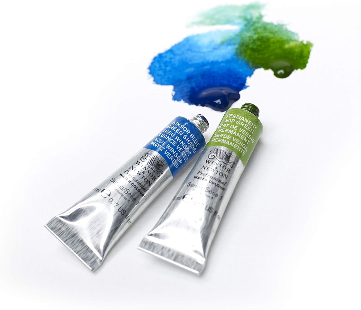 Winsor & Newton Professional Watercolor, 14ml (0.47-oz) Tube, Permanent Sap Green
