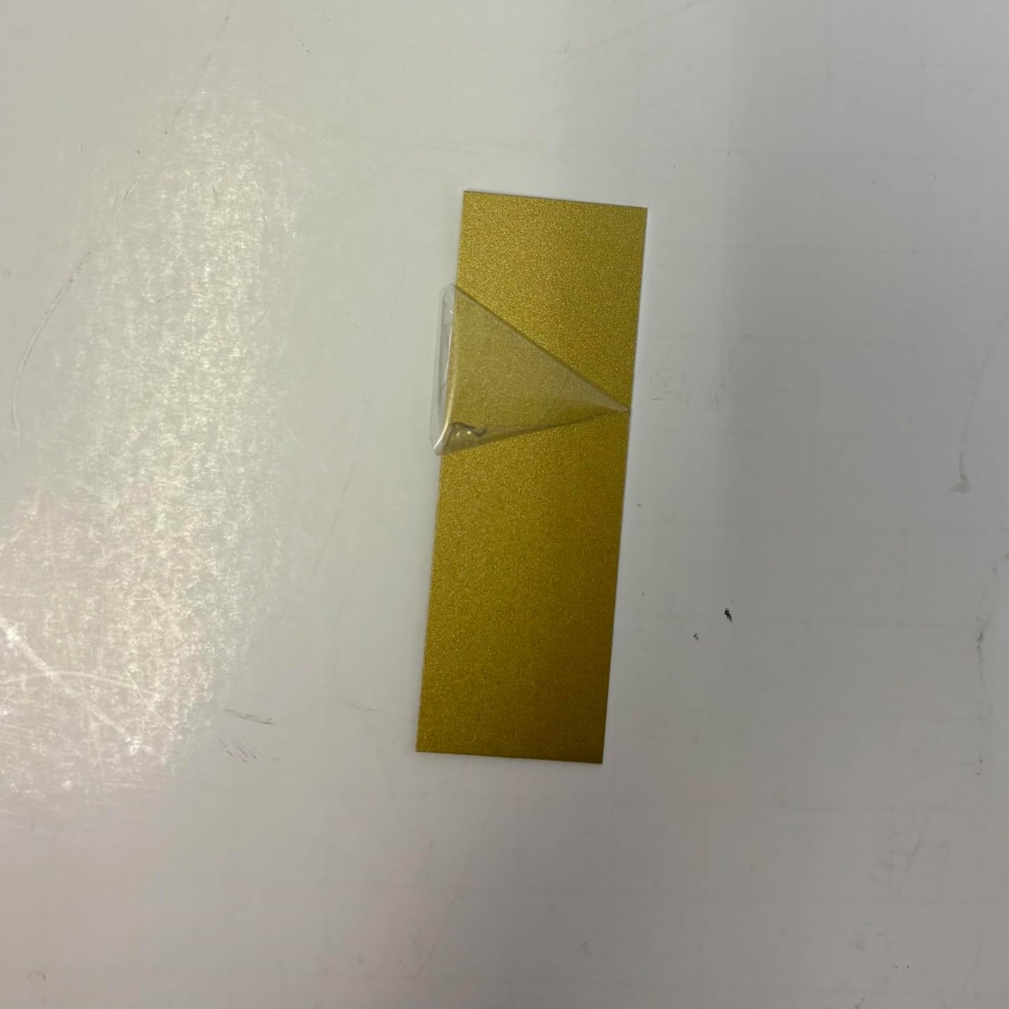 Blank Metal Plates for Laser Engraving - 4 Pack | Aluminum Sheets 0.020" Thick | CO2, Diode, Fiber Laser Compatible | Multiple Sizes & Colors (Gold (engraves black), 1x3 inch)