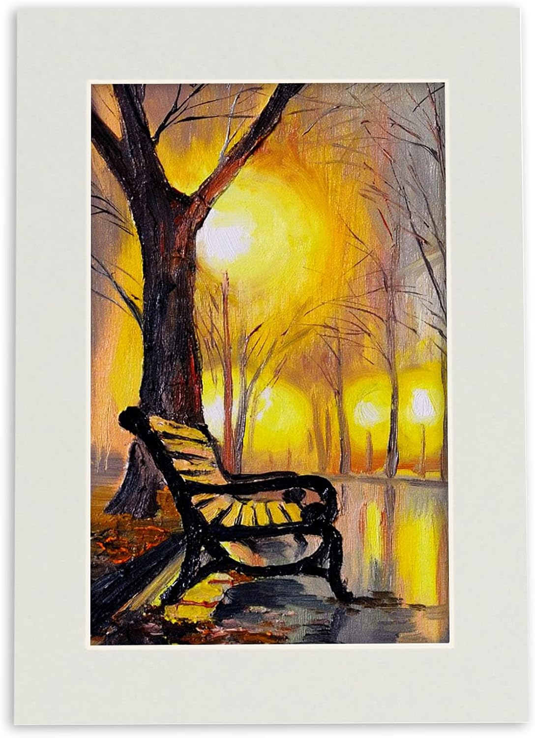 8x10 Mat Bevel Cut for 6x8 Photos - Acid Free Grey Precut Matboard - for Pictures, Photos, Framing - 4-ply Thickness