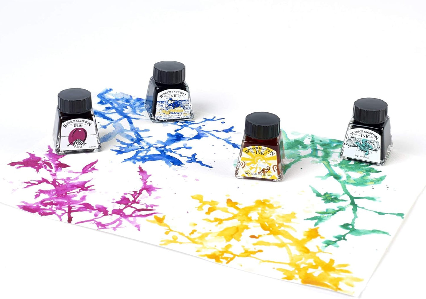 Winsor & Newton Specialty Ink, Black, 14ml Bottle