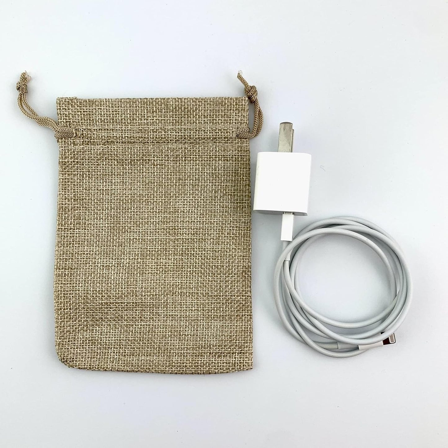 Palmhomee Pack of 25 Burlap Gift Bags with Drawstring Linen Jewelry Pouches Wedding Hessian Jute Bags for Birthday Jewelry and Treat Pouches Party Wedding Favors Gift(4x5.6 Inch, Navy Blue)