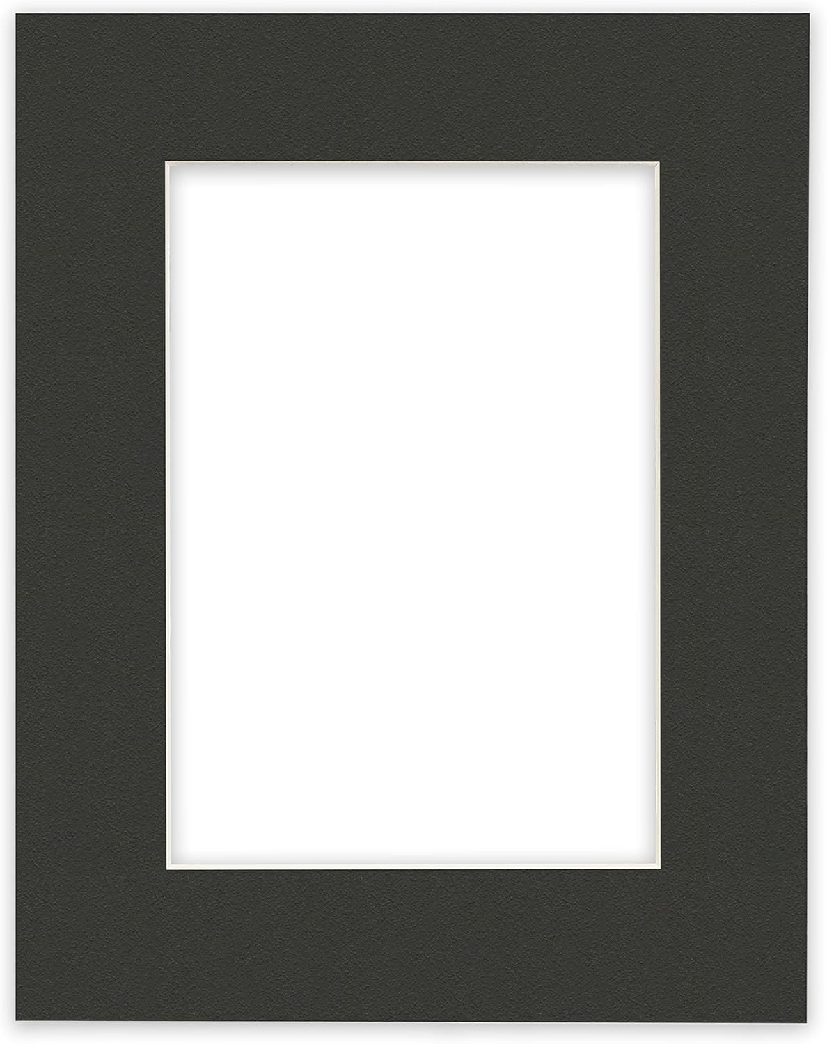 Craig Frames B572 Pre-cut Mat Board for 20x28 Print, 24x32, Pebble Black