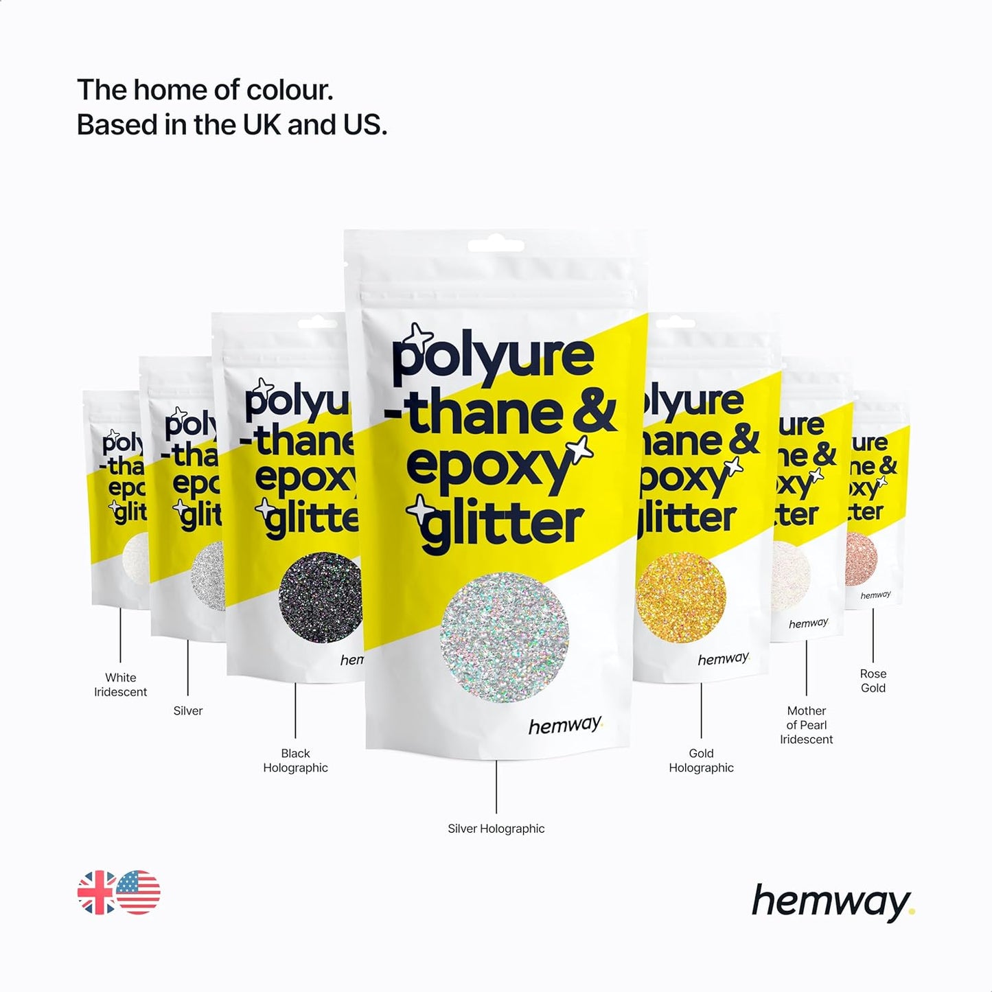 Hemway Polyurethane & Epoxy Glitter Metallic Crystal Flake Additive 100g for Halloween, Jewellery Making, Tumblers and Resin - Ultrafine (1/128" 0.008" 0.2mm) - Copper