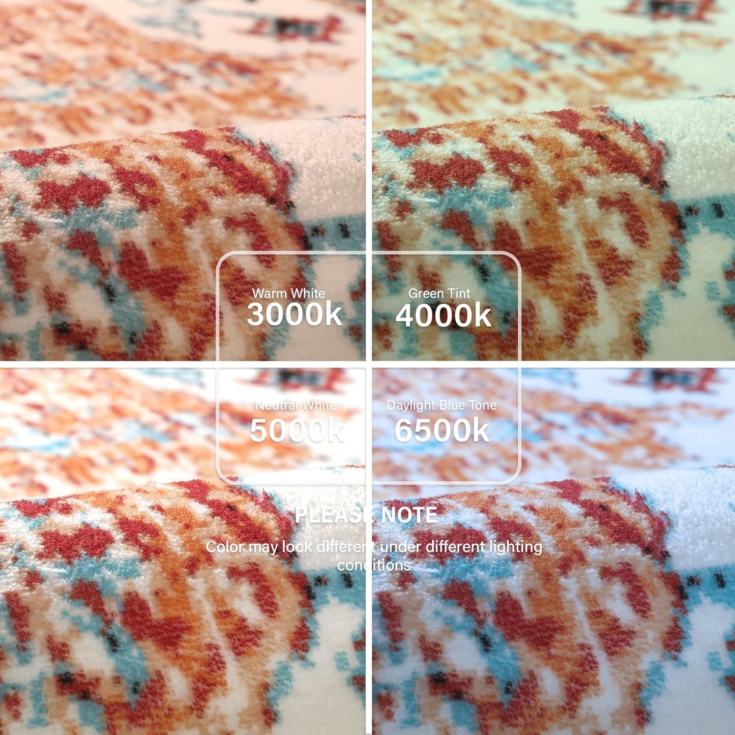 Lahome Orange 6x9 Area Rugs Boho Washable Area Rug for Bedroom,Large Area Rugs for Living Room Dining Room,Bohemian Vintage Non Slip Low Pile Indoor Accent Carpet for Home Office(6x9ft,Orange)