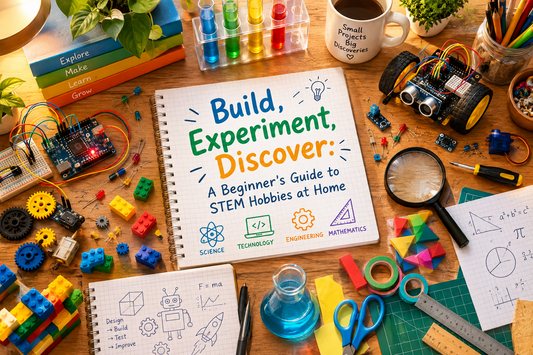 Build, Experiment, Discover: A Beginner's Guide to STEM Hobbies at Home