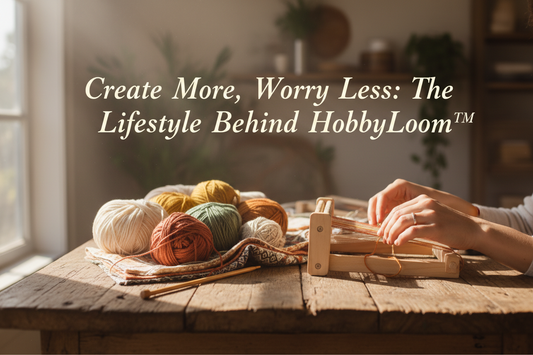 Create More, Worry Less: The Lifestyle Behind HobbyLoom™