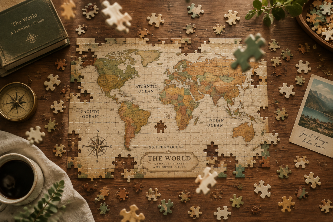 Finding Peace in the Pieces: The Unexpected History of Jigsaw Puzzles