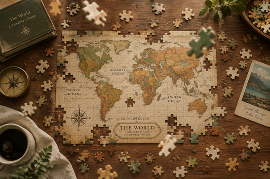 Finding Peace in the Pieces: The Unexpected History of Jigsaw Puzzles
