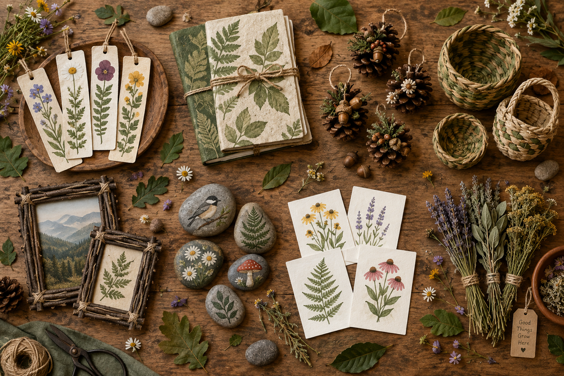 From Nature to Your Craft Table: 8 Beautiful Projects Inspired by the Outdoors
