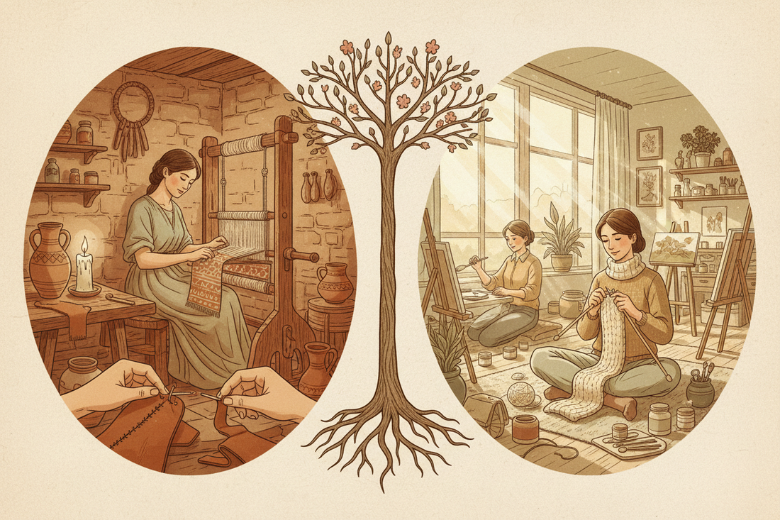From Necessity to Mindfulness: The Rich History of Arts & Crafts