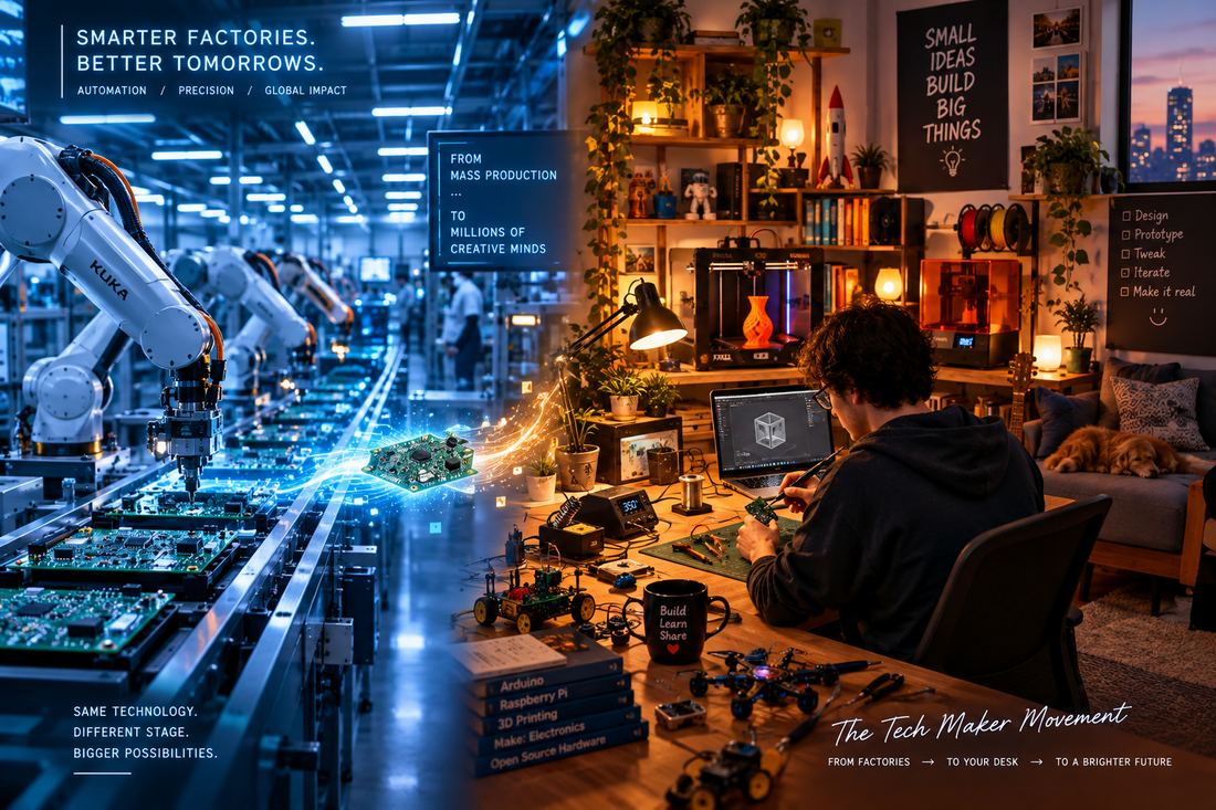 From the Factory to the Living Room: The Rise of the Tech Maker