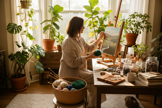 How Creative Hobbies Help Reduce Stress Naturally