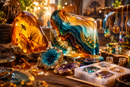 Liquid Glass: The Ancient Origins and Modern Magic of Resin Crafting