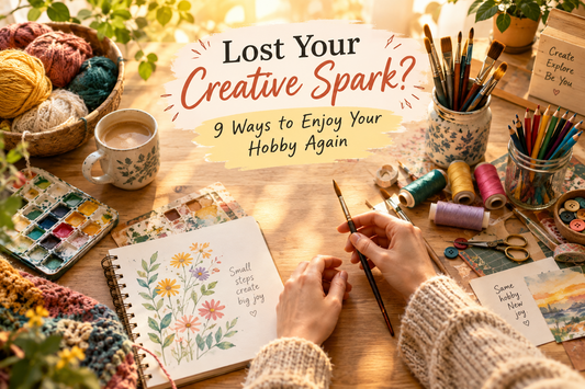 Lost Your Creative Spark? 9 Ways to Enjoy Your Hobby Again