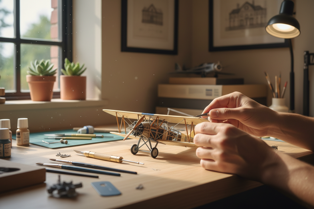 Model Building: The Hobby That Turns Stress Into Focus