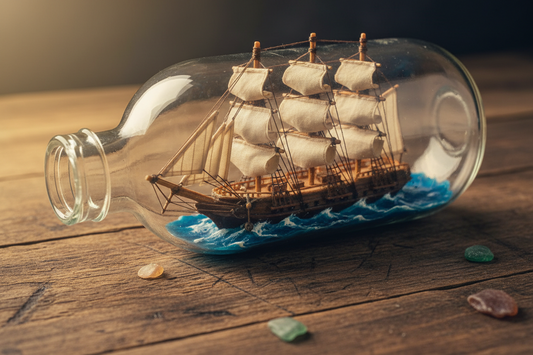 Oceans in a Bottle: The Incredible Craft of Miniature Model Ships
