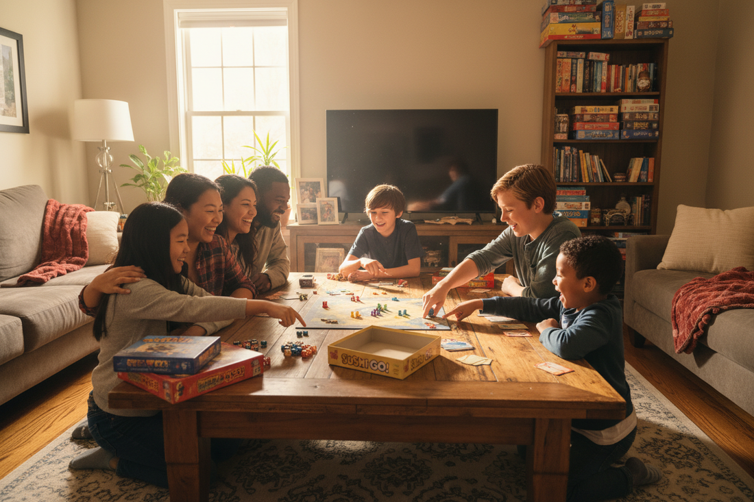 Screen-Free Fun: Why Families Are Returning to Board Games &amp; Hands-On Play