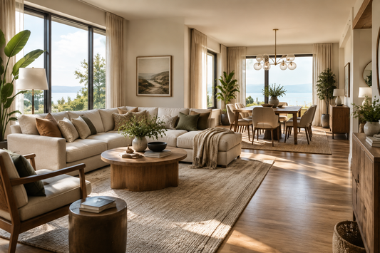 Seamless Transitions: How to Harmonize Your Open-Concept Living and Dining Spaces