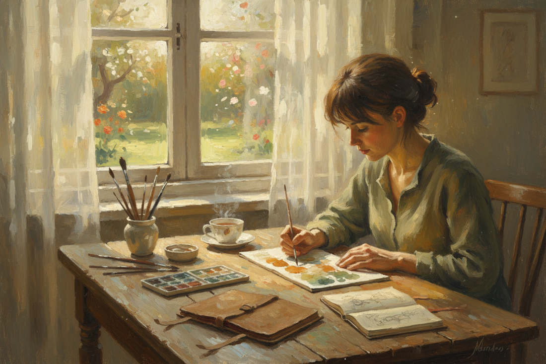 The Art of Slowing Down: Why Creative Time Matters