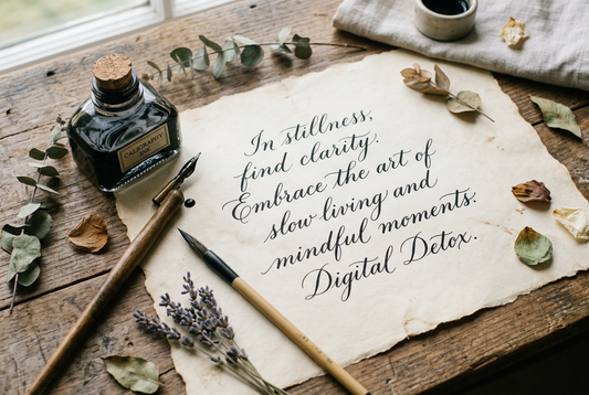 The Art of the Scribe: Why Calligraphy is the Ultimate Digital Detox