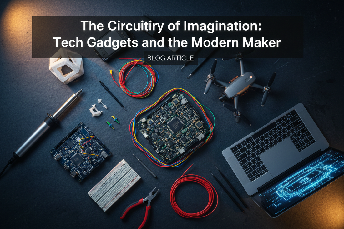 The Circuitry of Imagination: Tech Gadgets and the Modern Maker