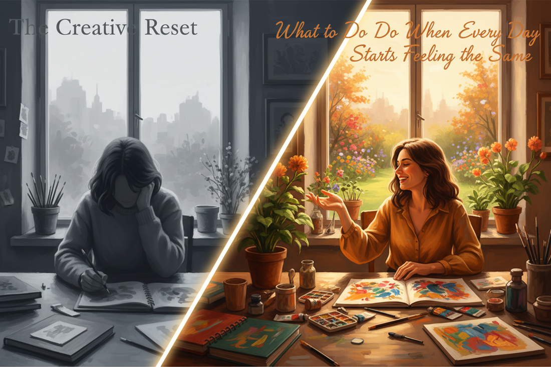 The Creative Reset: What to Do When Every Day Starts Feeling the Same