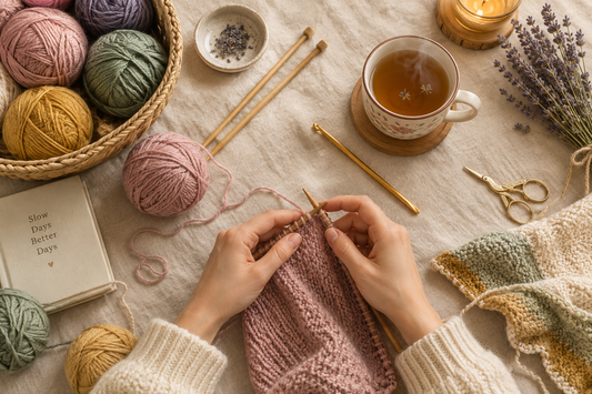 The Psychology of the Stitch: How Knitting and Crochet Became the Ultimate Stress Relievers