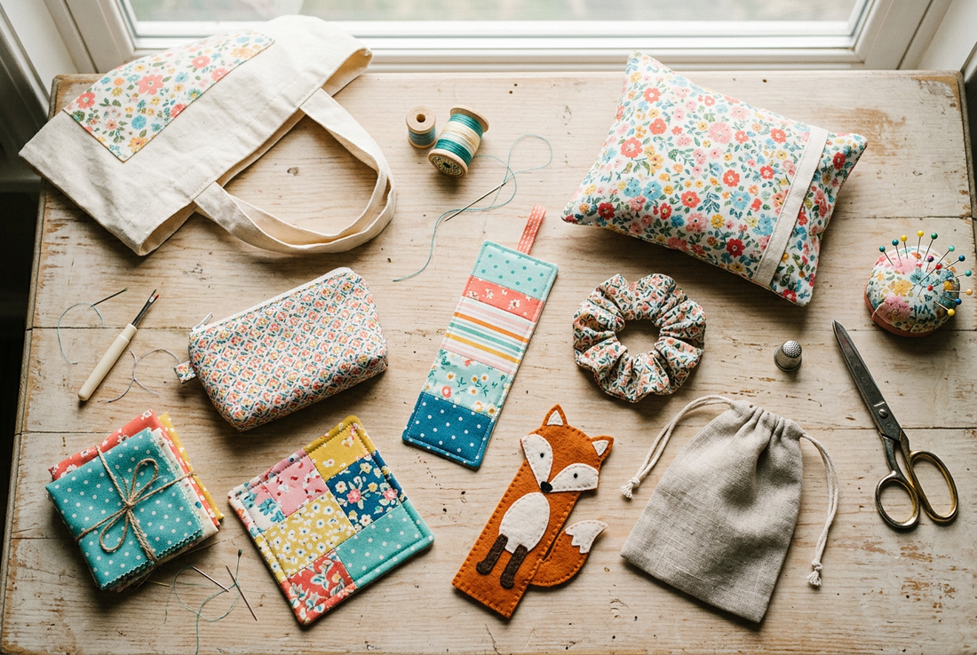 Your First Sewing Projects: 8 Simple Things You Can Make and Actually Use