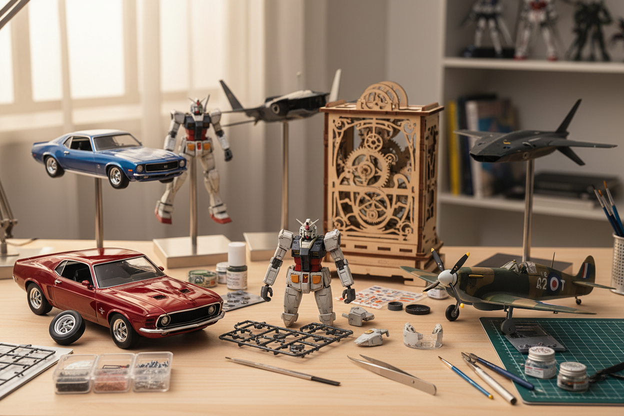 ✈️ Model Building & Collectibles