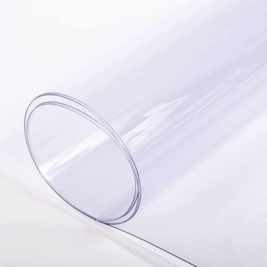 Farm Plastic Supply - Clear Vinyl Sheeting - 15 Mil - (4'6" x 25') - Vinyl Plastic Sheeting, Clear Vinyl Sheet for Storm Windows, Covering, Protection, Tablecloth Protector