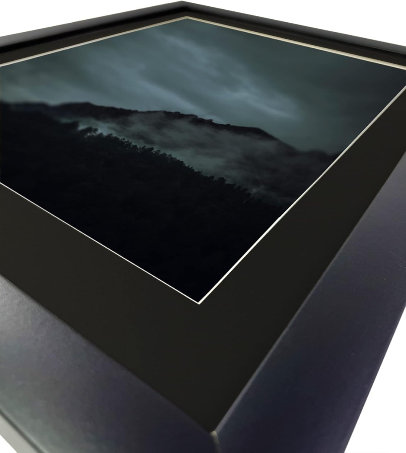 Craig Frames B404 Pre-Cut Mat Board for 12x12 Print, 20x20, Textured Black