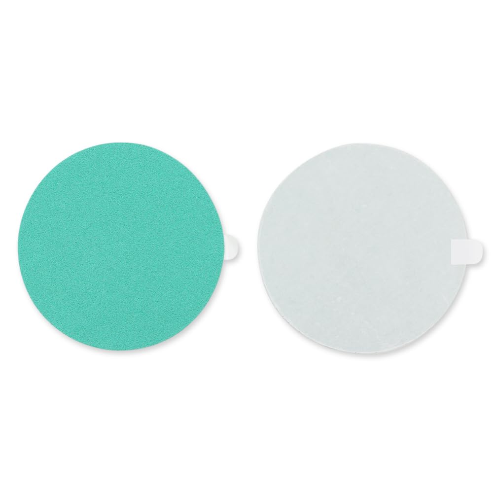 BHA 5” Green Film PSA Self Adhesive Sanding Discs - 50 Pack - Wet/Dry, Sticky Back, Premium Aluminum Oxide for Long-Lasting, Low-Dust & Load Resistant Sanding and Surface Finishing - 2000 Grits