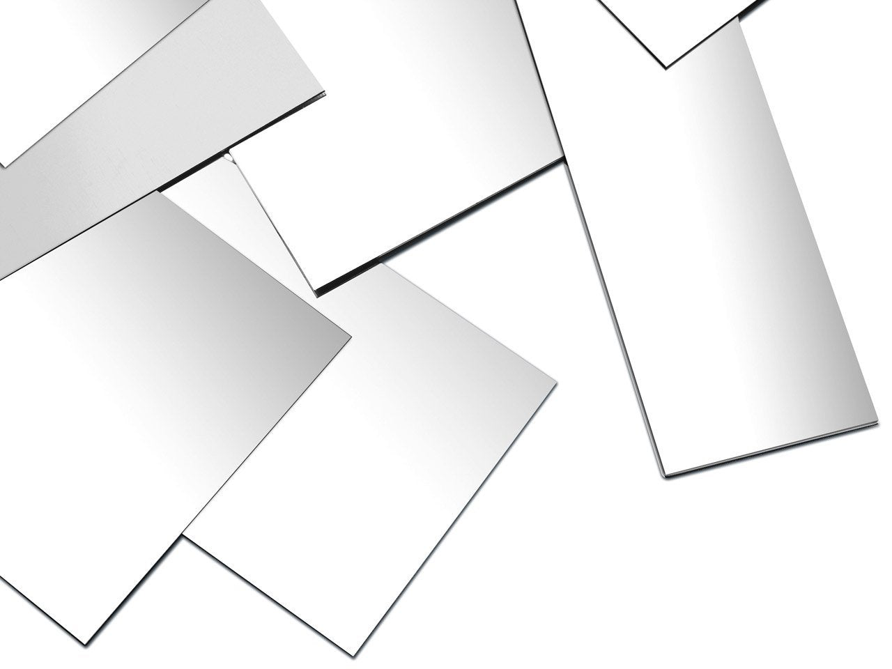 3"x2" Solid Sterling, .925 Silver Sheet, 16 to 30 Gauge Dead Soft, Made in USA … (18 Gauge)