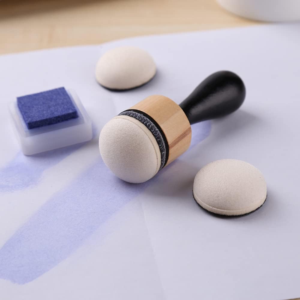 CYFUN DESIGN 20PCS Mini Ink Blending Tools Foam Replacement Foams for DIY Scrapbooking Paper Crafting Handmade Crafts Scrapbooking Supplies Crafting Projects