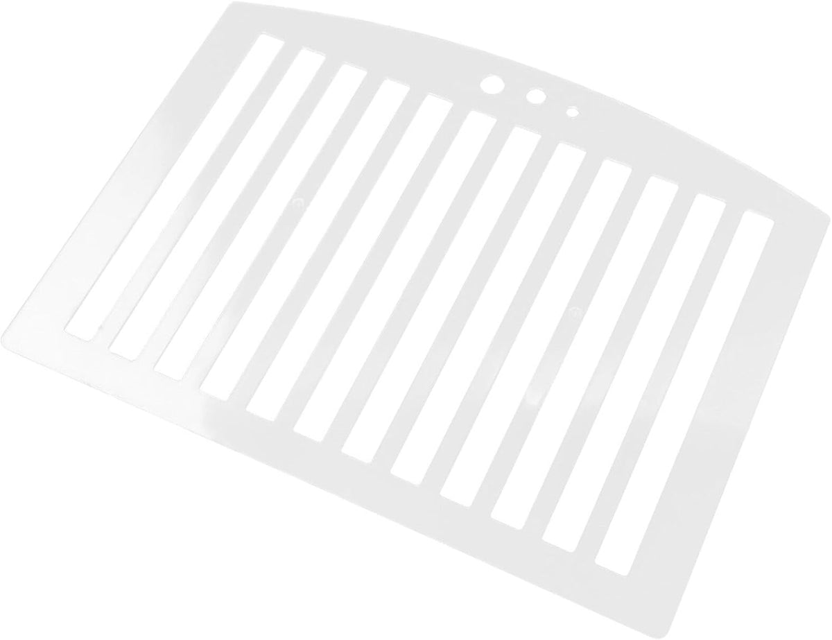 Straight Line Stencil Template, Line Drawing Stencil, Writing Template, Lettering Guide, Paper Scale Measuring Ruler for Paper Card