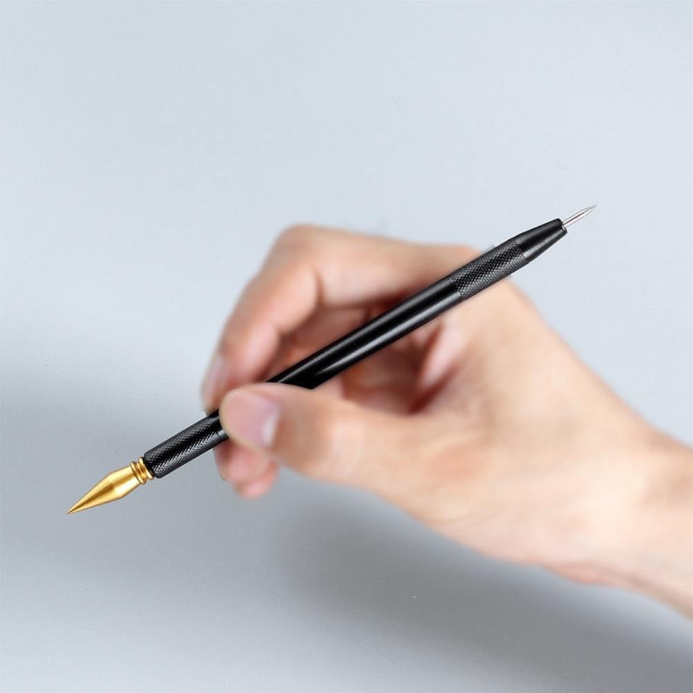 EXCEART 5 Pcs Sleek Shape Scratch Painting Pens Scraping Pen Paint for Kids Tools for Kids Paper Art Tool Kids Tools Scratch Pen Stylus Pens Multifunction Scraper Set