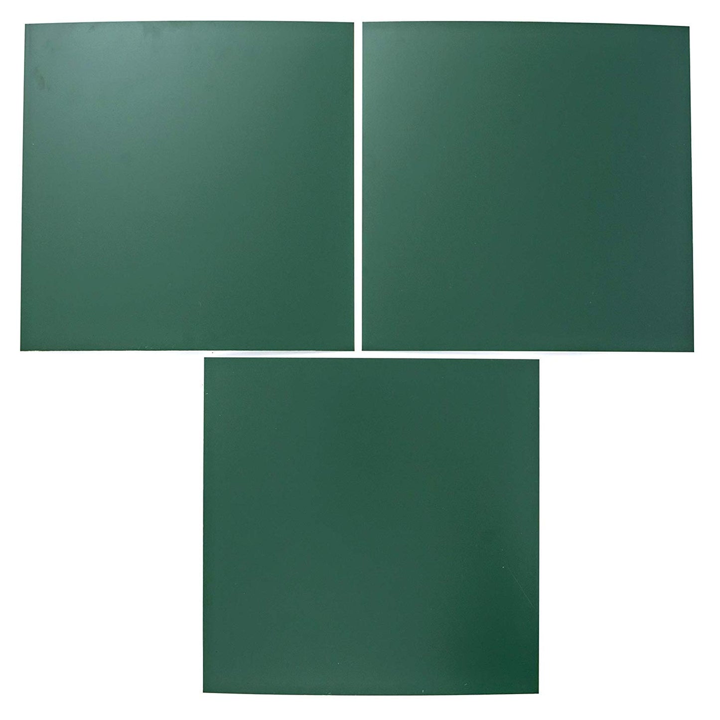 EAGLE 1: 12" x 12" 26 Gauge Sheet Metal Squares (3 Pack Per Order, Multiple Colors) Great for Arts, Crafts, DIY Home or Work Projects (18" X 18", Green)