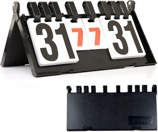 Portable Digital Scoreboard, Ping Pong Score Keeper Scoreboard for Tennis Soccer Football Sports, Sports Supplies Score Board for Games, Best Coaches Gifts Idea for Men, Boys