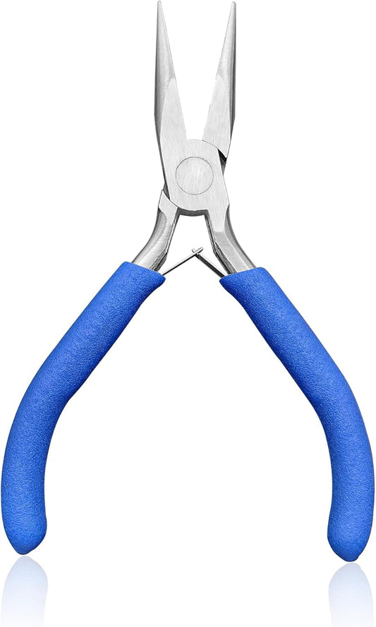 Jewelry Pliers, Needle Nose Jewelry Making Tools for Precision Crafting, Wire Bending and Repair