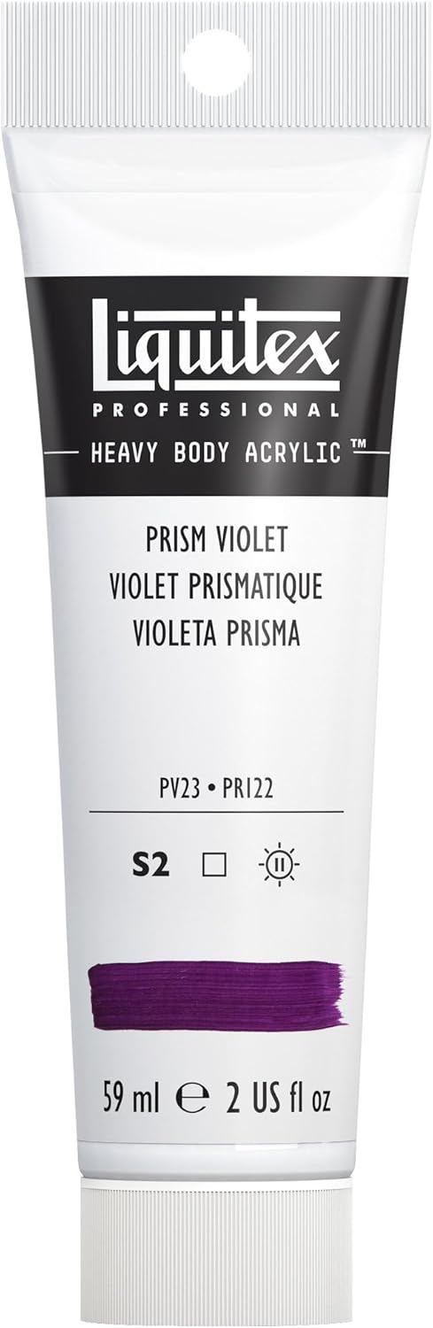 Liquitex Professional Heavy Body Acrylic Paint, 2-oz (59ml) Tube, Prism Violet