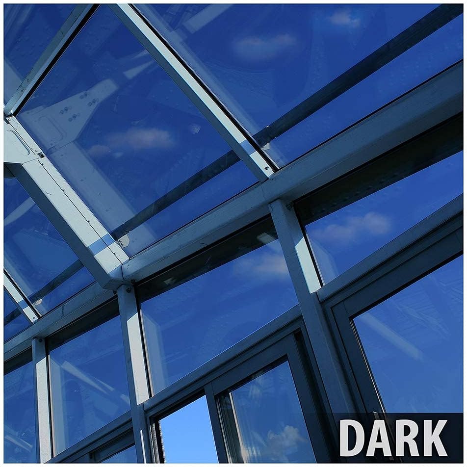 BDF EXNA20 Exterior Window Film Daytime Privacy and Heat Control Natural Black 20 (Dark) - 24in X 50ft